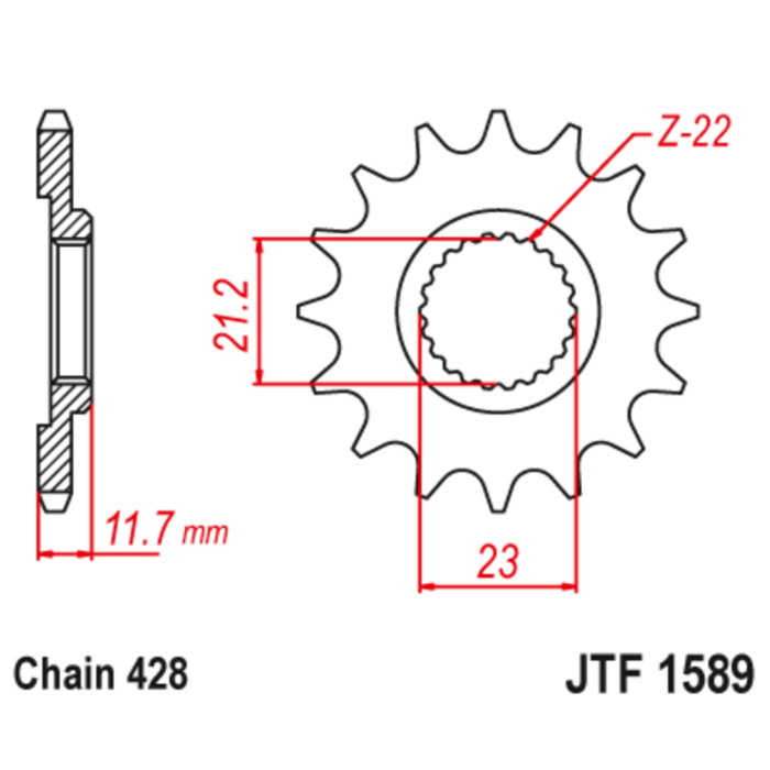 Звезда ведущая , JT 1589.19